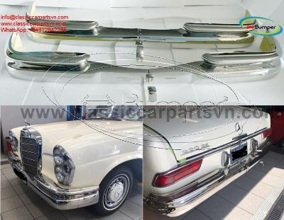Mercedes W111 W112 Fintail Coupe Bumpers (1959-1968) Parts and Restoration